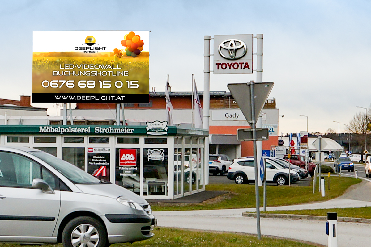 LED-Videowall Deutschlandsberg B76