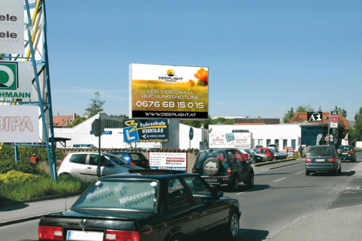 LED-Videowall Gleisdorf