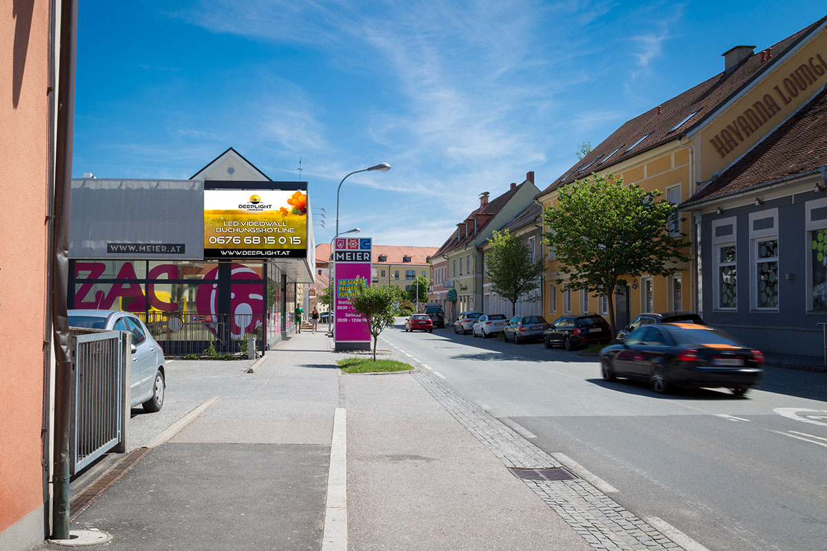 LED-Videowall Fürstenfeld Innenstadt